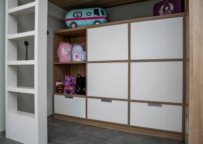 Komoda skrinka detská izba, stolárska výroba